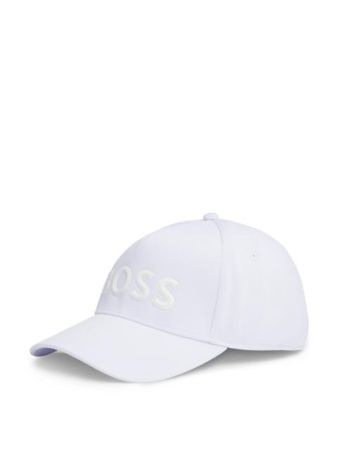 MESH-PIQUÉ CAP WITH TONAL LOGO