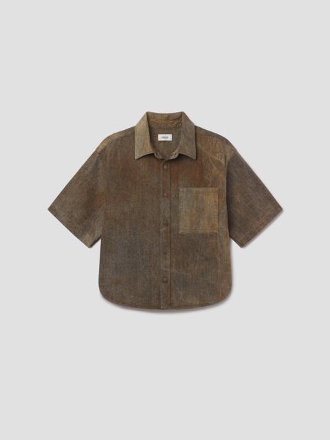 WATSON SHIRT (COMFORT STRETCH) IN BARK
