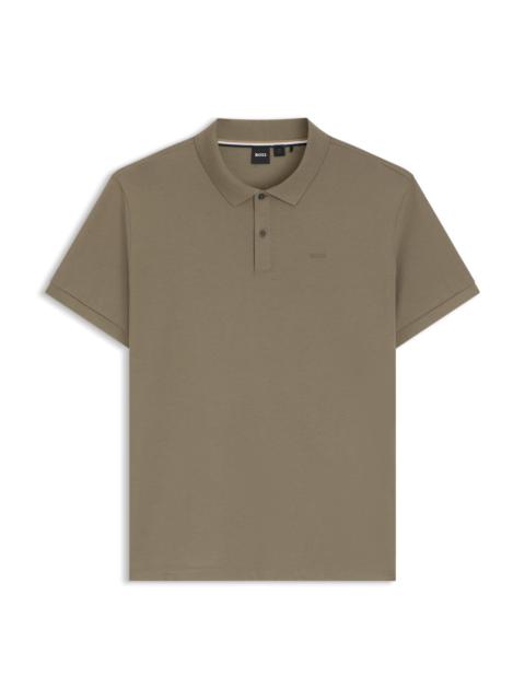 PALLAS POLO SHIRT IN COTTON PIQUÉ WITH LOGO DETAILS
