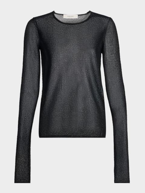 Nella Journey Slim Semi-Sheer Top