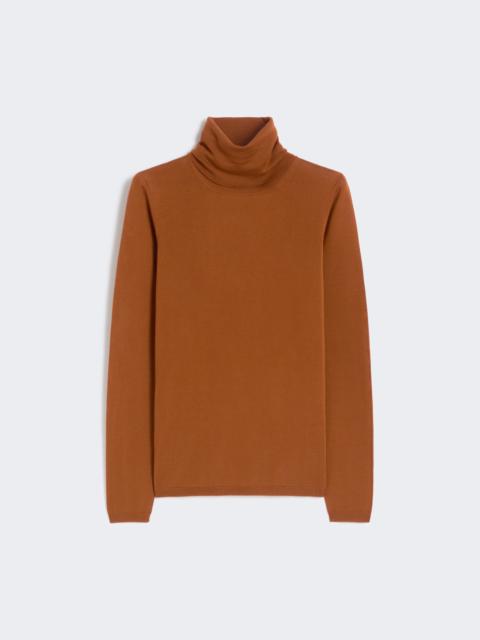 SALUTO Wool knit turtleneck jumper