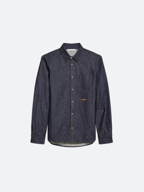 CURVED CLASSIC DENIM SHIRT