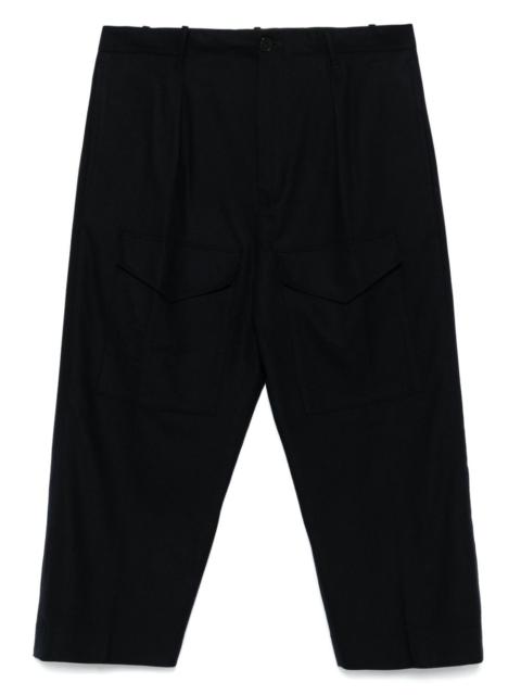 cropped trousers