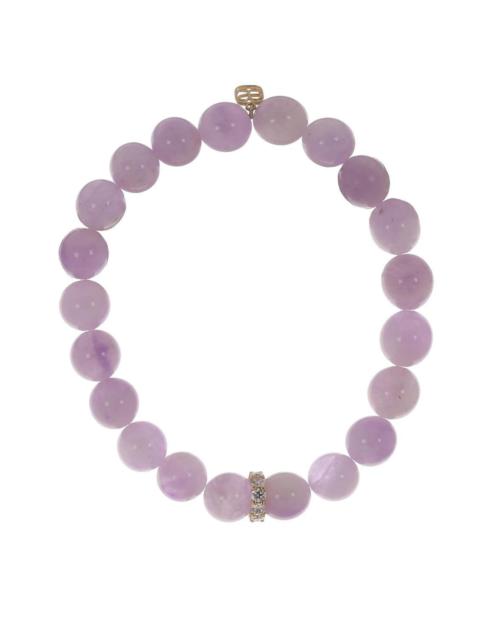 Amethyst Large Cocktail Rondelle Bracelet
