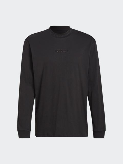 adidas Trefoil Linear Long Sleeve Tee | REVERSIBLE