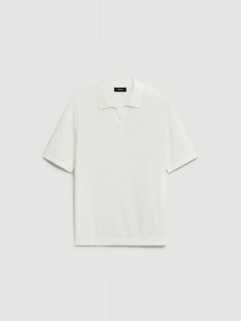 Brenan Polo Shirt in Pacific Linen