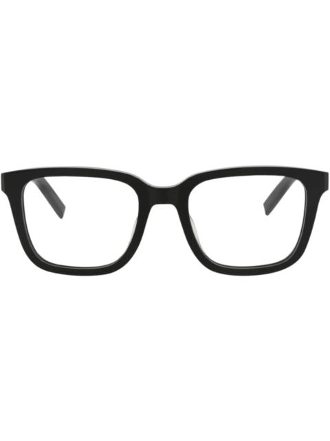 Berluti Square-Frame Acetate Optical Frames Black Black Transparent (BL50021U-53-001)