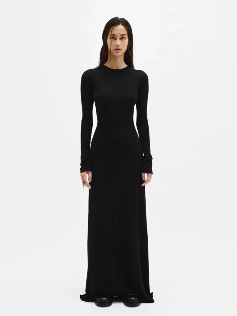 Eva Long Open Back Knitted Dress