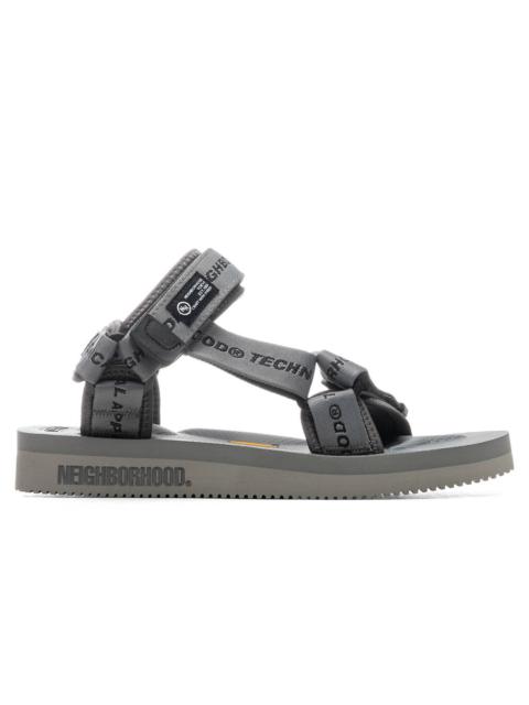 NEIGHBORHOOD X SUICOKE SI . OG-022V2 NR-SANDAL - GREY