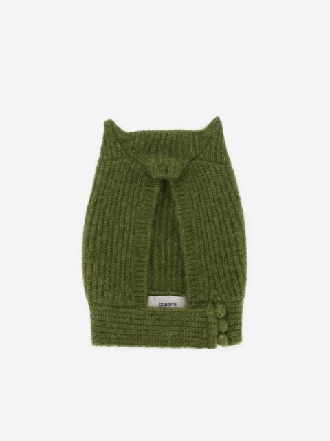 Knitted Horn Beanie