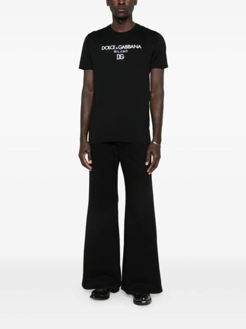 Dolce & Gabbana Logo-embroidered T-shirt
