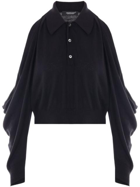 cut-out polo top