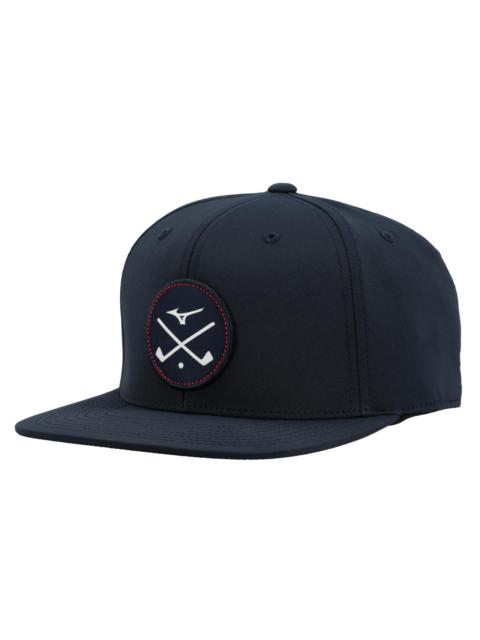 Crossed Clubs Snapback Golf Hat