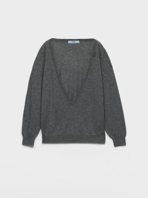 Cashmere V-neck sweater
