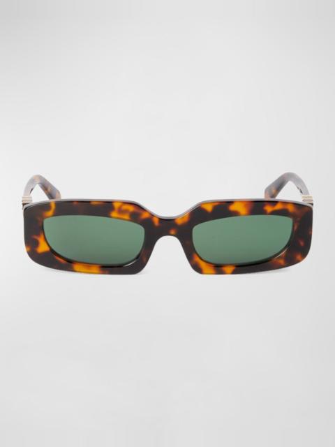 Renton Rectangle Acetate Sunglasses