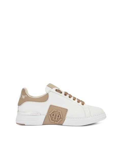 Phantom Kick$ logo-plaque low-top sneakers