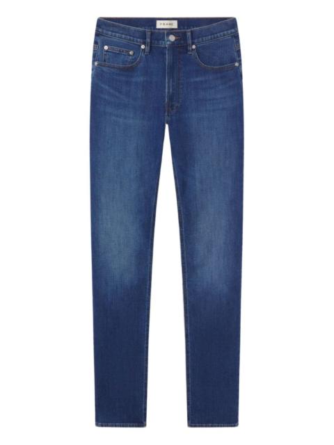 Modern straight-leg jeans