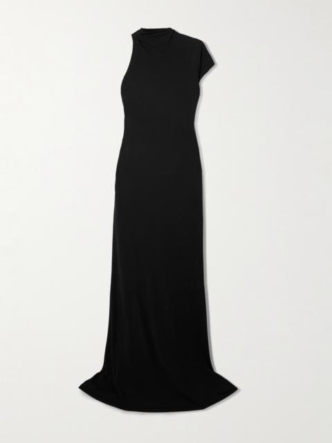 One-sleeve Jersey Gown