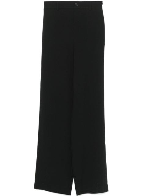 straight-leg trousers