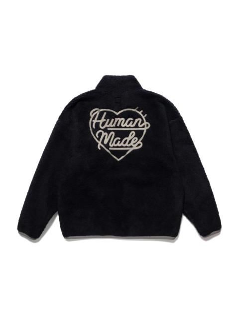 Human Made Boa Fleece Pullover Navy