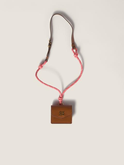 Leather and cord trick