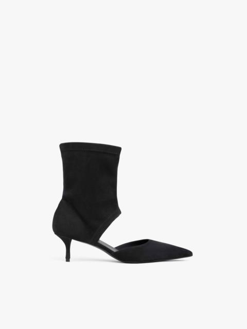 LOW BOOTS IN STRETCH SUEDE