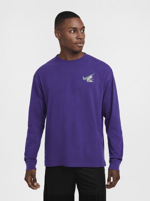 Nike Men's Max90 Long-Sleeve Basketball T-Shirt