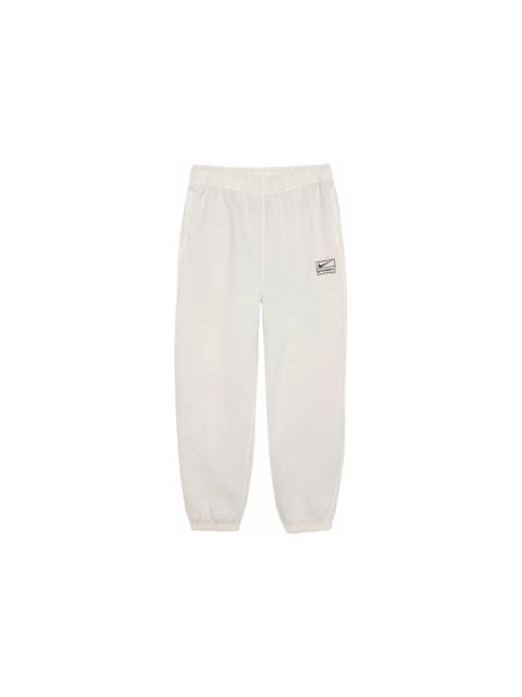 Stussy x Nike Pigment Dyed Fleece Pant Light Bone
