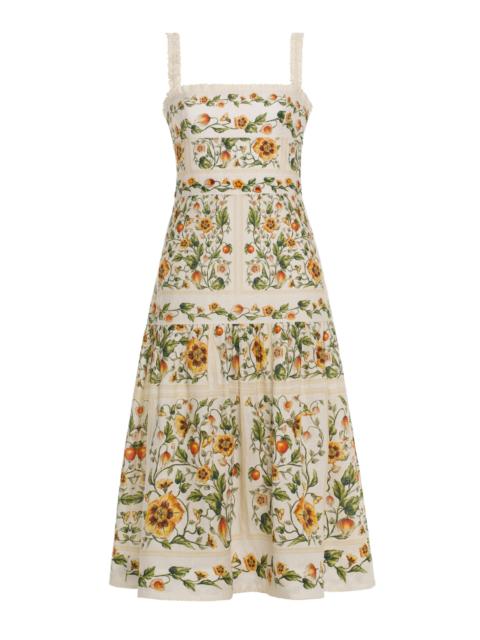 Níspero Uchuva Midi Dress