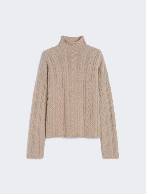 GENOVA Wool and cashmere polo-neck sweater