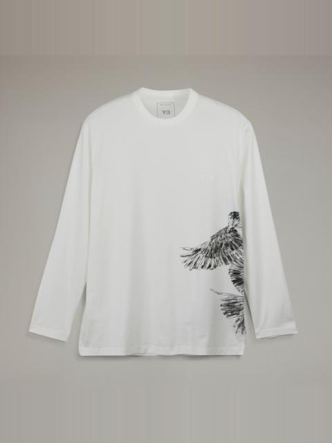 Y-3 Graphic Long Sleeve Tee