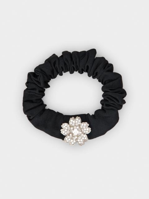 Efflorescence Scrunchie in grosgrain