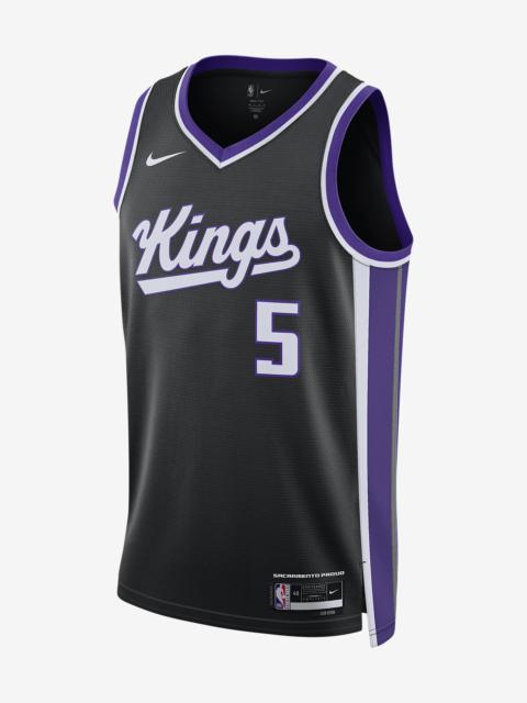 De'Aaron Fox Sacramento Kings 2023/24 Icon Edition Nike Men's Dri-FIT NBA Swingman Jersey