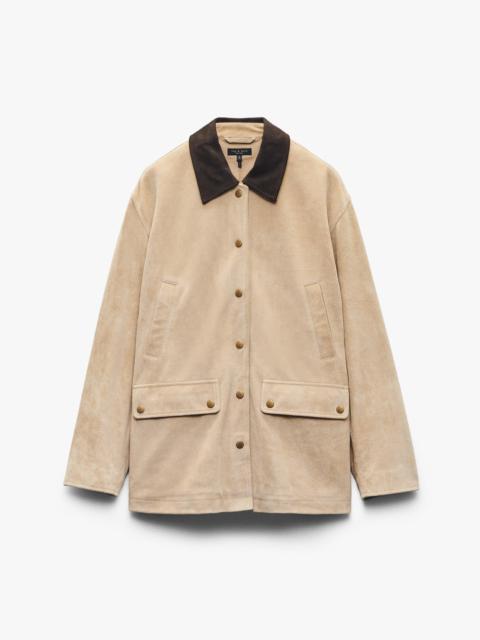 Cassidy Calf Suede Jacket