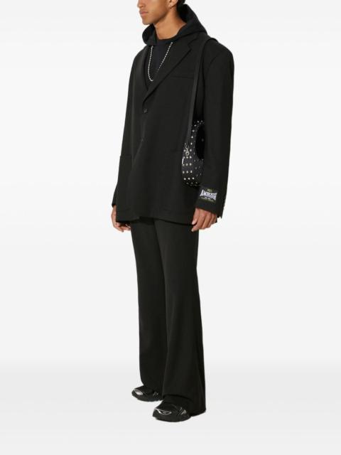 single-breasted blazer