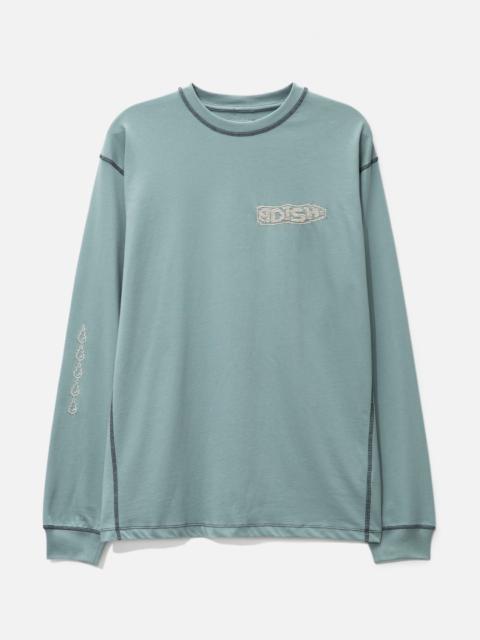 TATREEZ LOGO CONTRAST STITCHED LONG SLEEVE