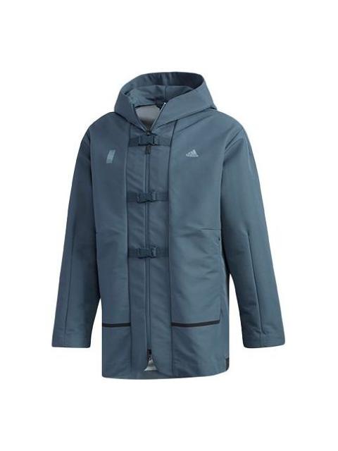 Men's adidas Loose Casual Blue Jacket FM9343