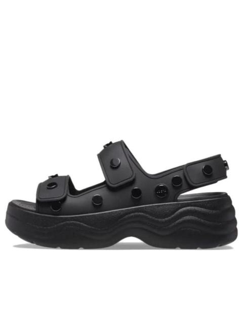 (WMNS) Crocs Skyline Studded Sandals 'Black' 209025-001