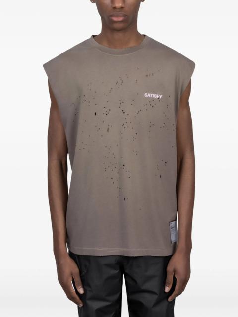 Satisfy Logo-print Tank Top