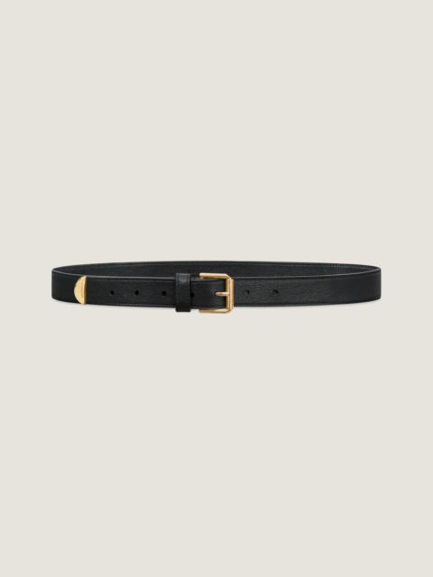 VOYOU BELT IN SHINY LEATHER