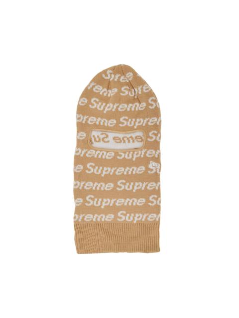 Supreme x New Era Repeat Balaclava 'Taupe'