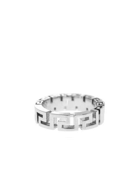 Greca-motif ring