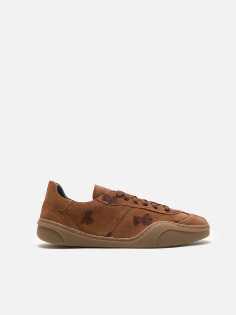 Lace-up sneakers - Rust brown