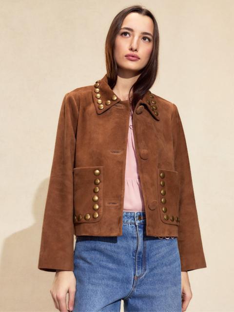 Studded Suede Jacket