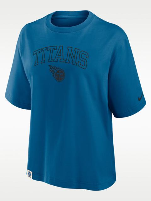 Tennessee Titans Arch Boxy Women's Nike NFL T-Shirt