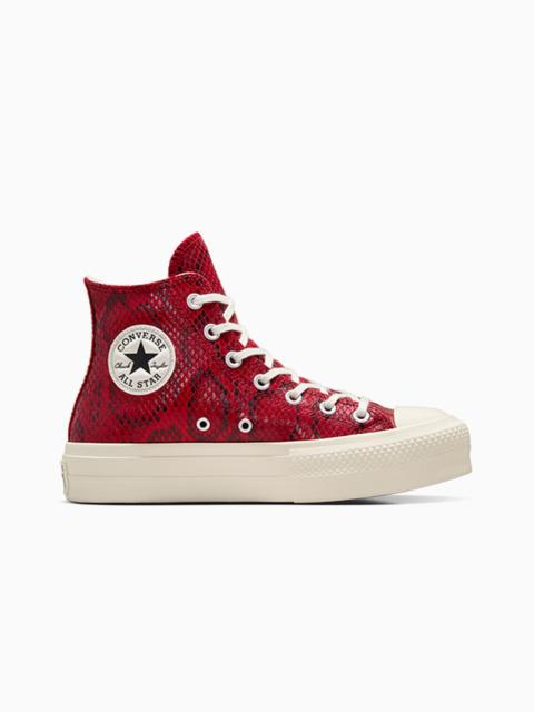 Chuck Taylor All Star Lift Platform Snakeskin