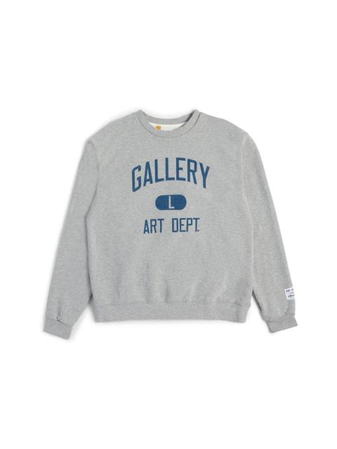 Gallery Dept. L Crewneck Sweatshirt Heather Grey