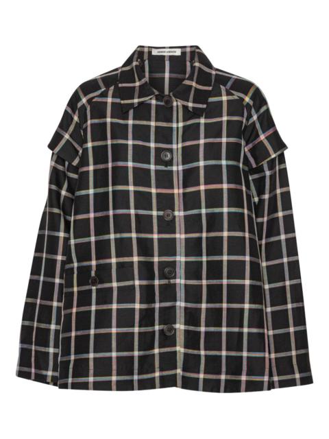 checked shirt