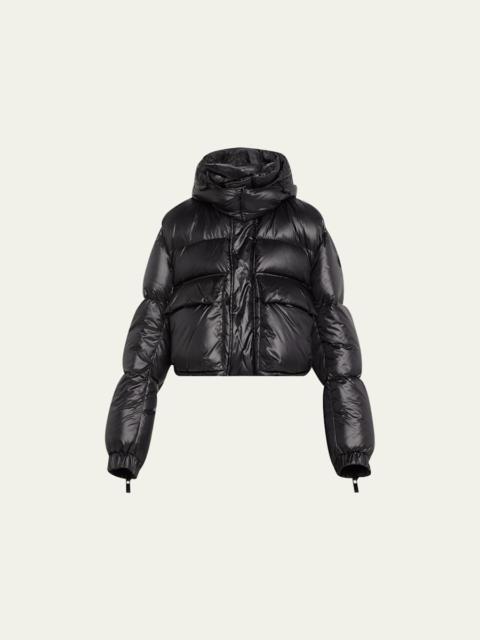 x Sacai Layered Midi Puffer Jacket
