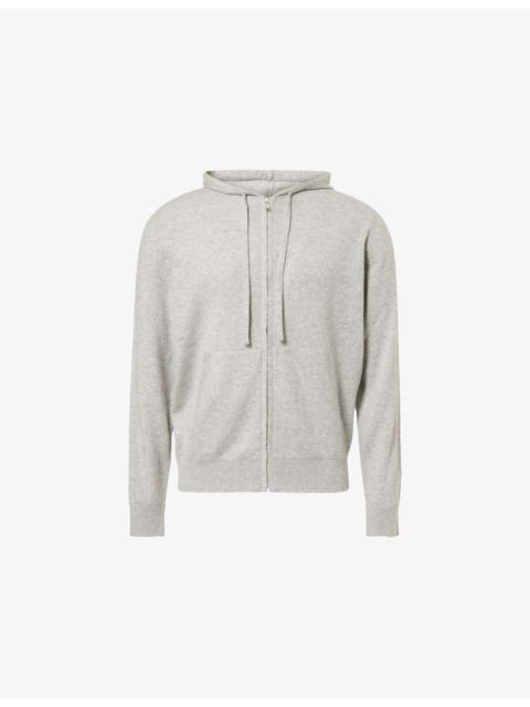 Lounge Zip-Up Cashmere Hoody
